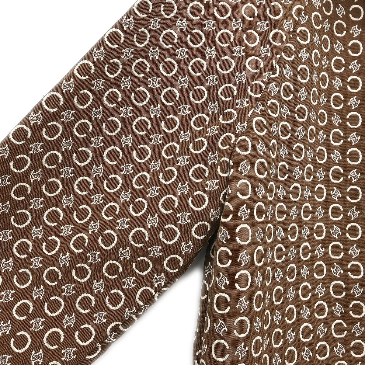 Celine Coat Macadam Brown #40