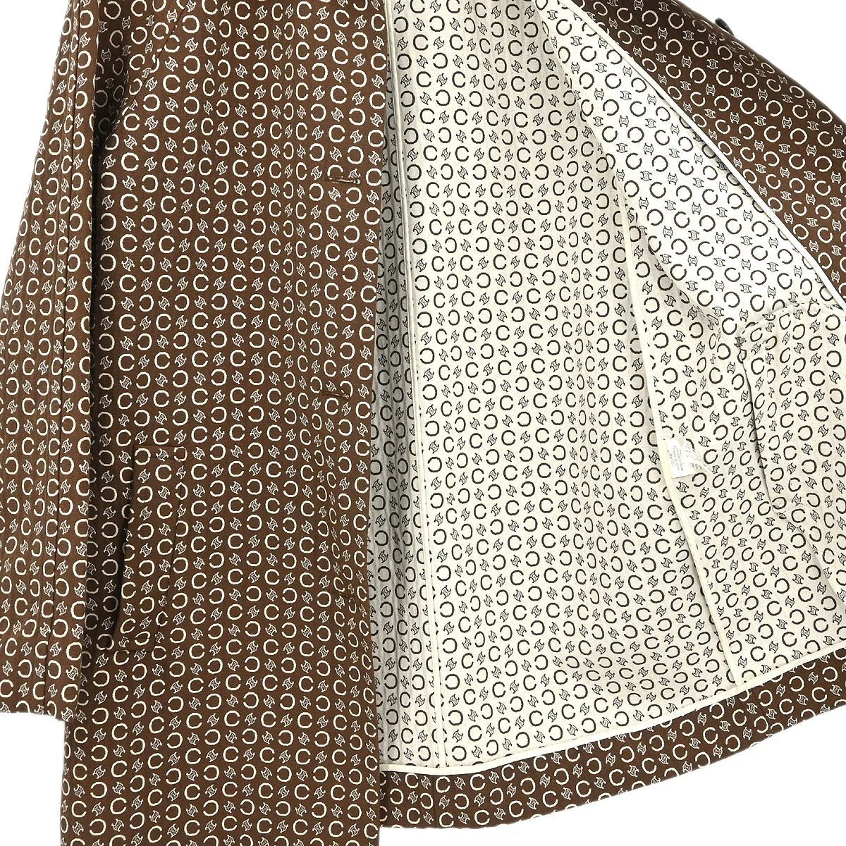 Celine Coat Macadam Brown #40