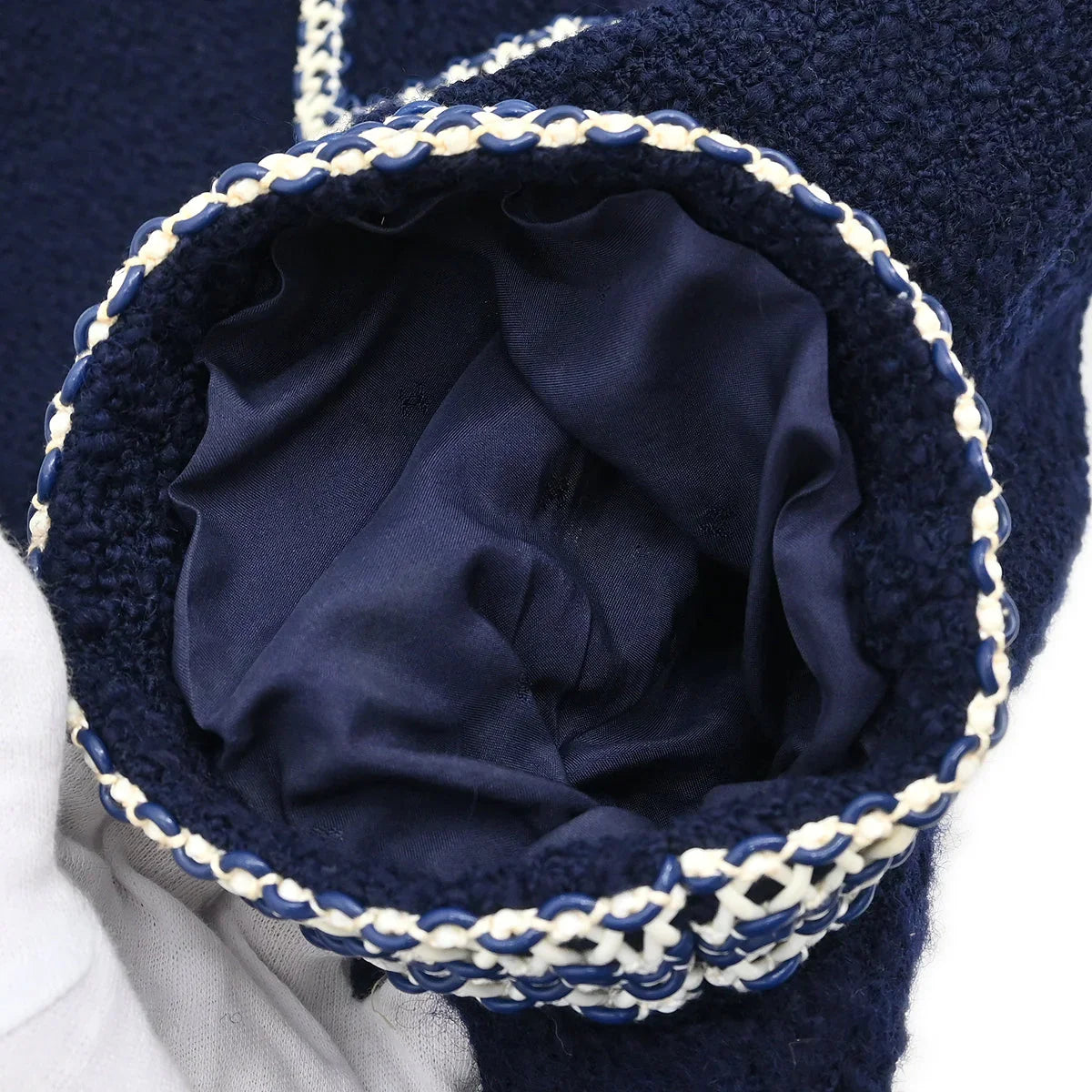 Chanel 1994 Setup Suit Jacket Skirt Navy #42