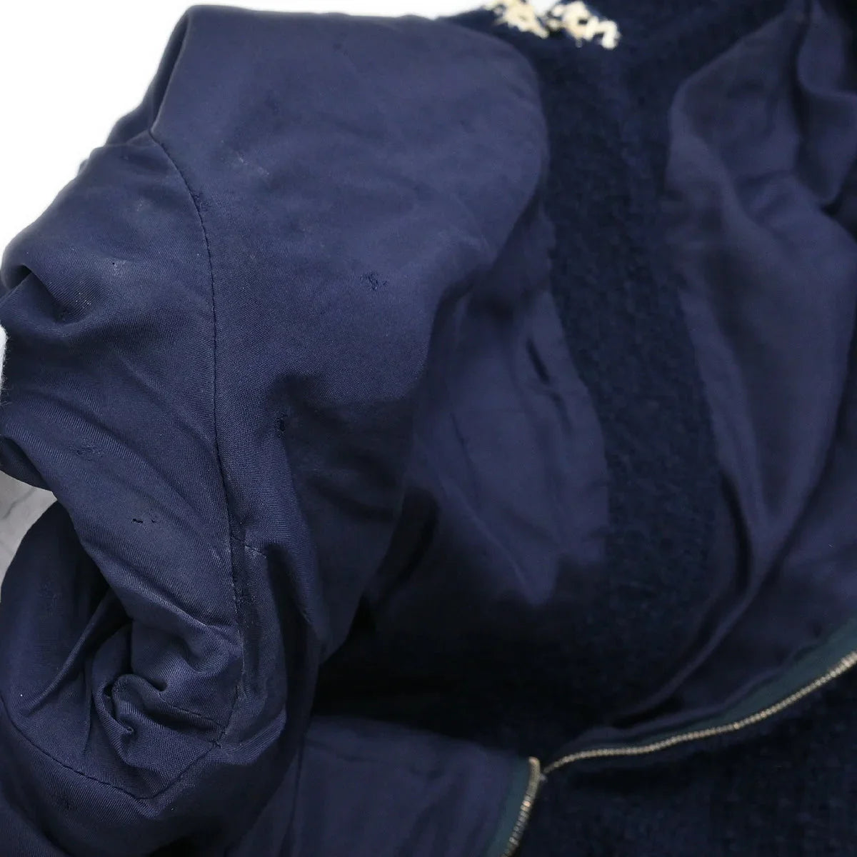 Chanel 1994 Setup Suit Jacket Skirt Navy #42