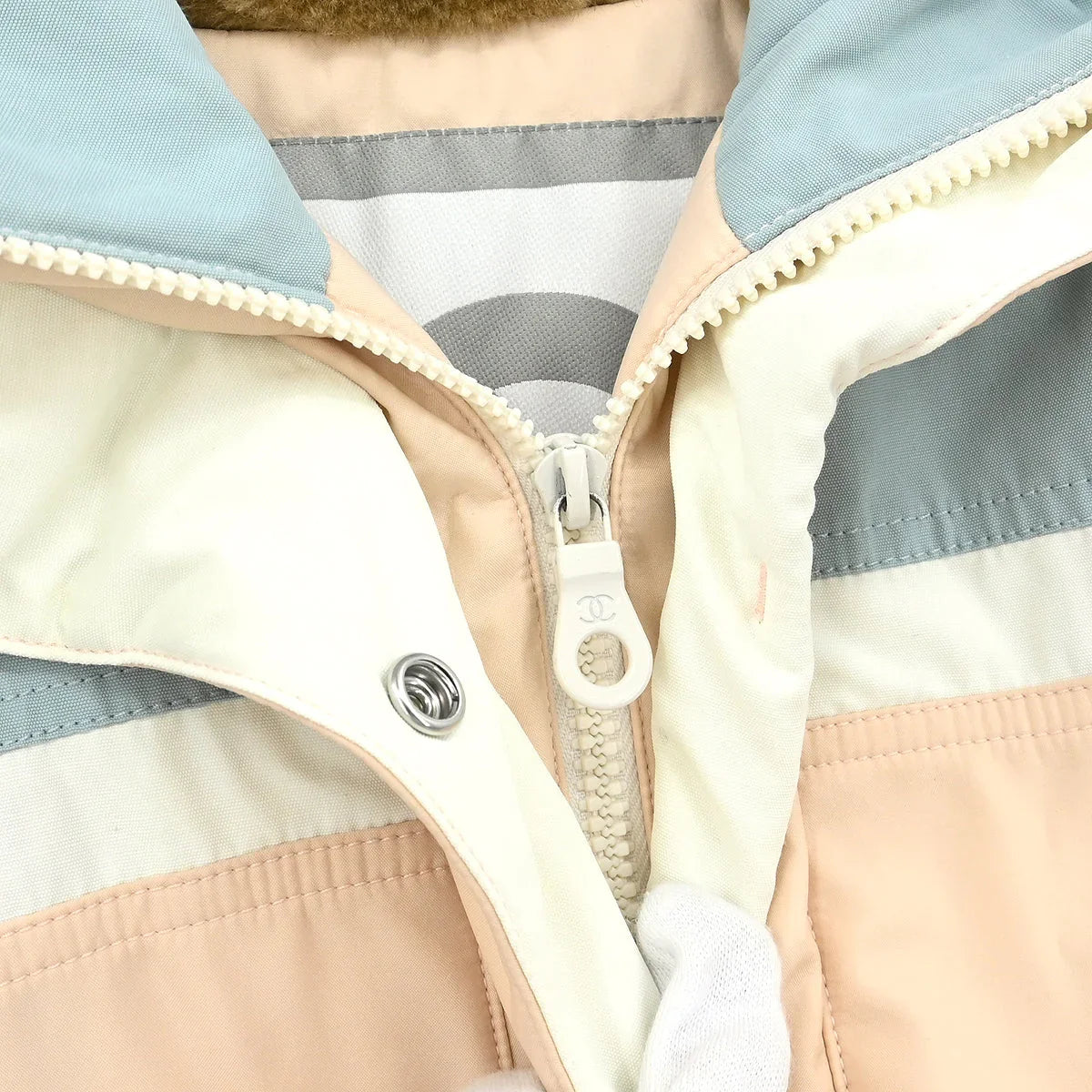 Chanel Sport Line Zip Up Jacket Skiwear Pink #38