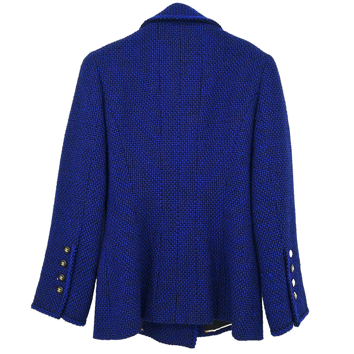 Chanel 1995 Double Breasted Jacket Navy #38