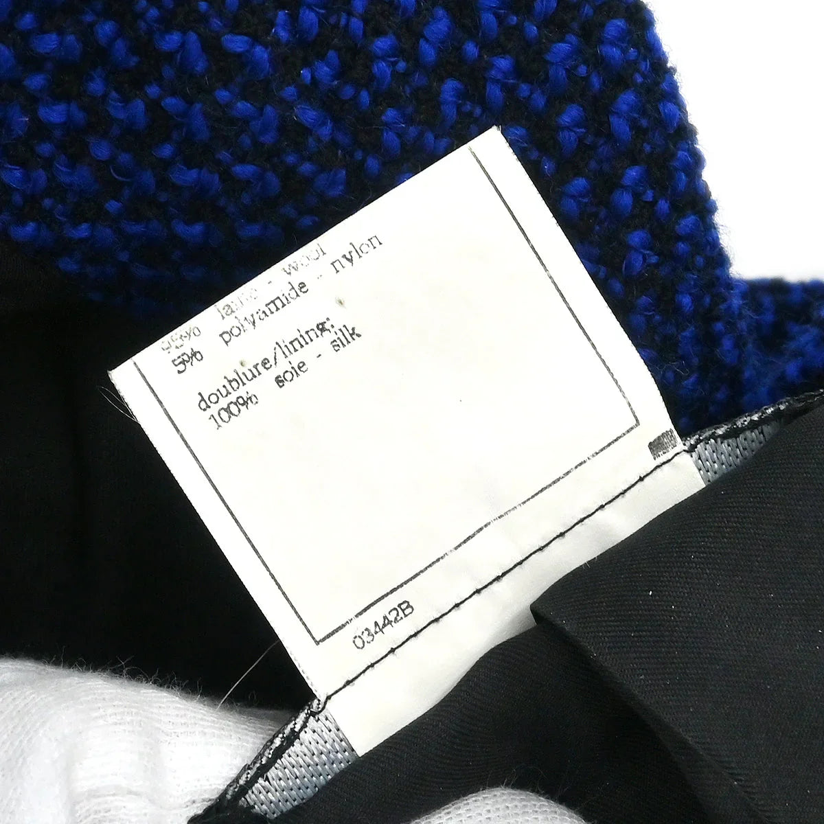 Chanel 1995 Double Breasted Jacket Navy #38