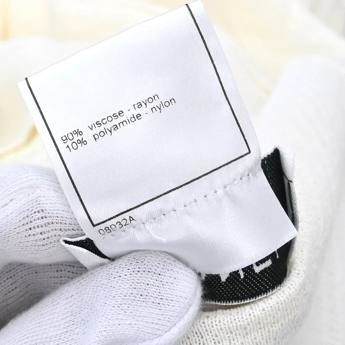 Chanel 1999 Short Sleeve Top White #42