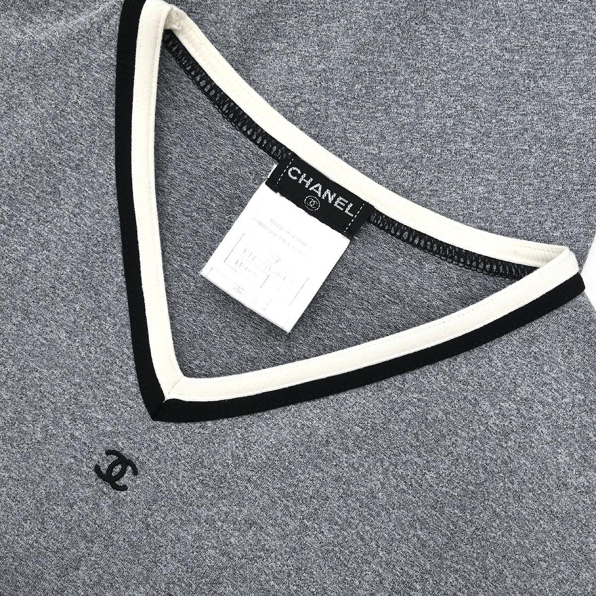 Chanel 1998 Sleeveless Dress Gray #38