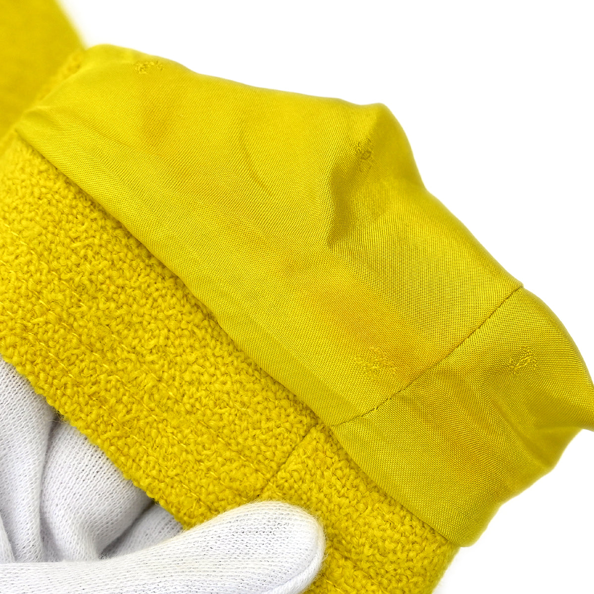 Chanel 1994 Collarless Jacket Yellow #46