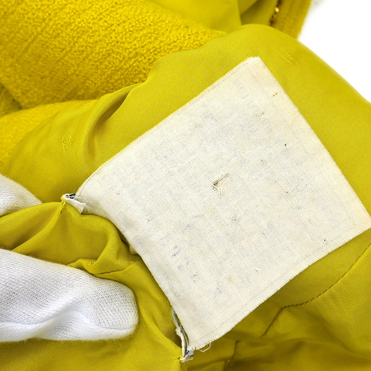 Chanel 1994 Collarless Jacket Yellow #46