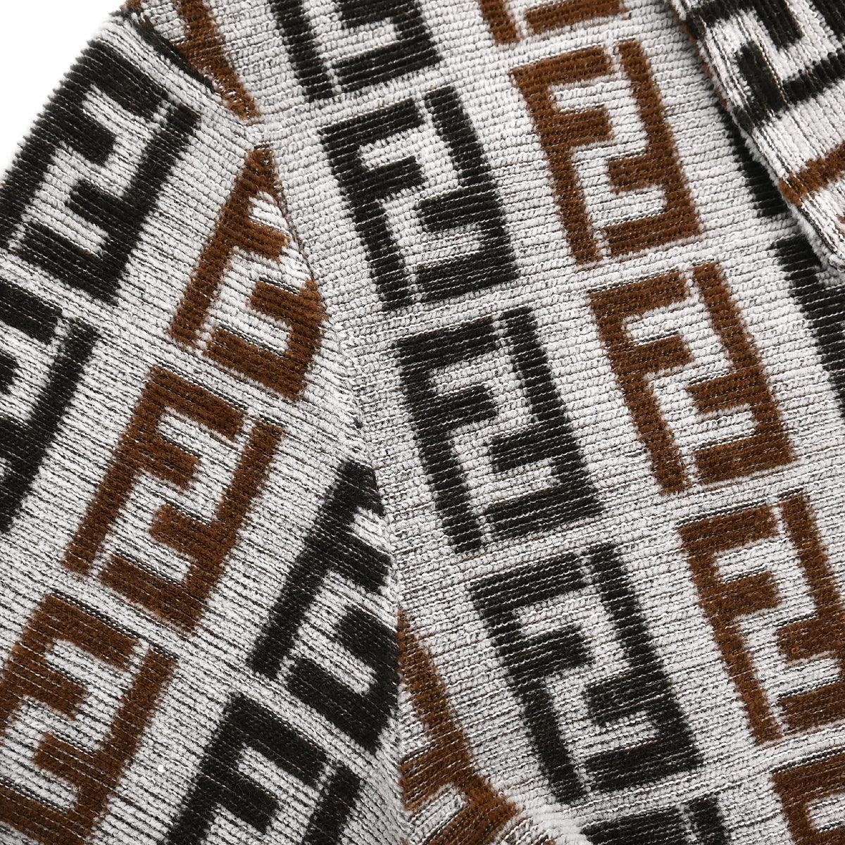 Fendi Short Sleeve Top Zucca Gray #40