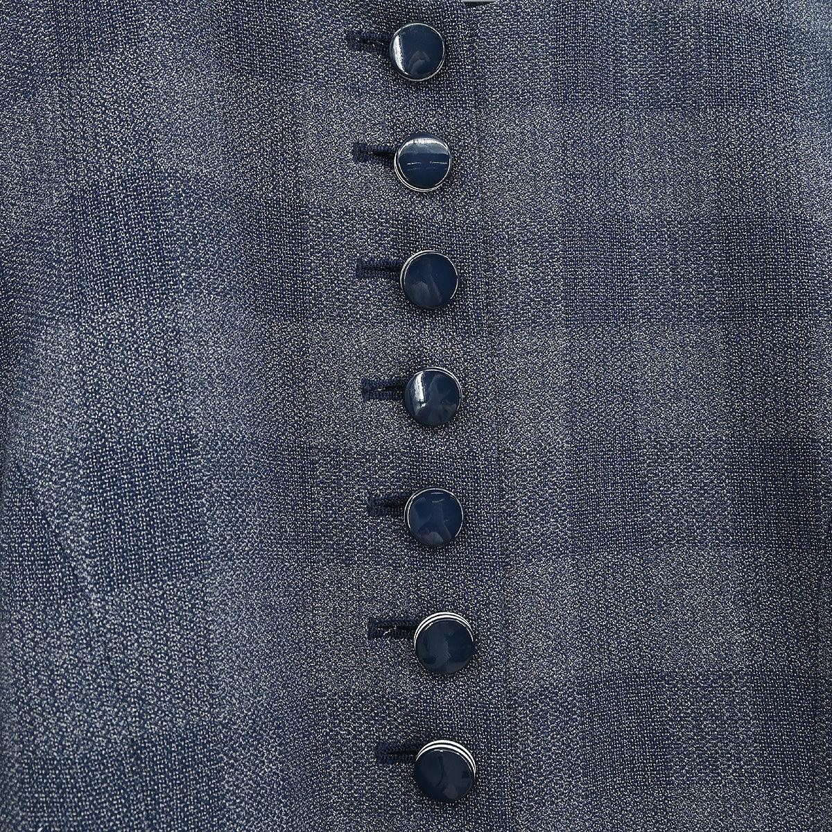 Christian Dior Collarless Single Breasted Jacket #38-#40
