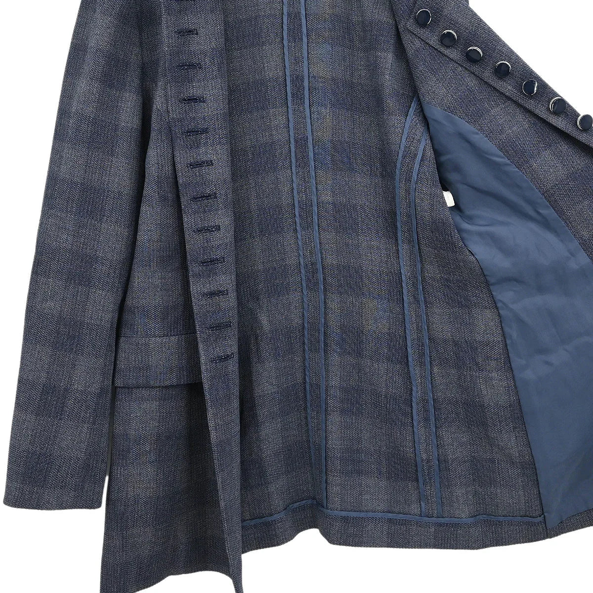 Christian Dior Collarless Single Breasted Jacket #38-#40