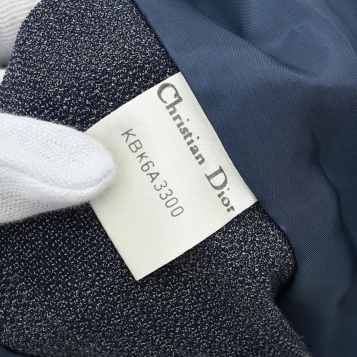 Christian Dior Collarless Single Breasted Jacket #38-#40
