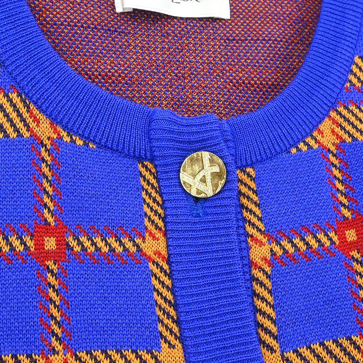 Yves Saint Laurent Cardigan Blue #M