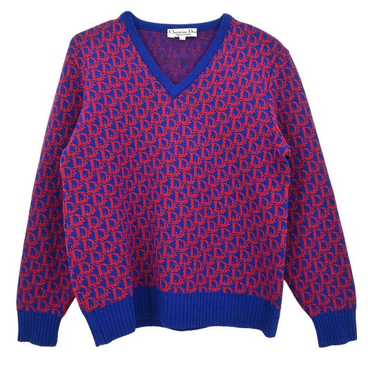 Christian Dior Trotter Sweater Blue #L