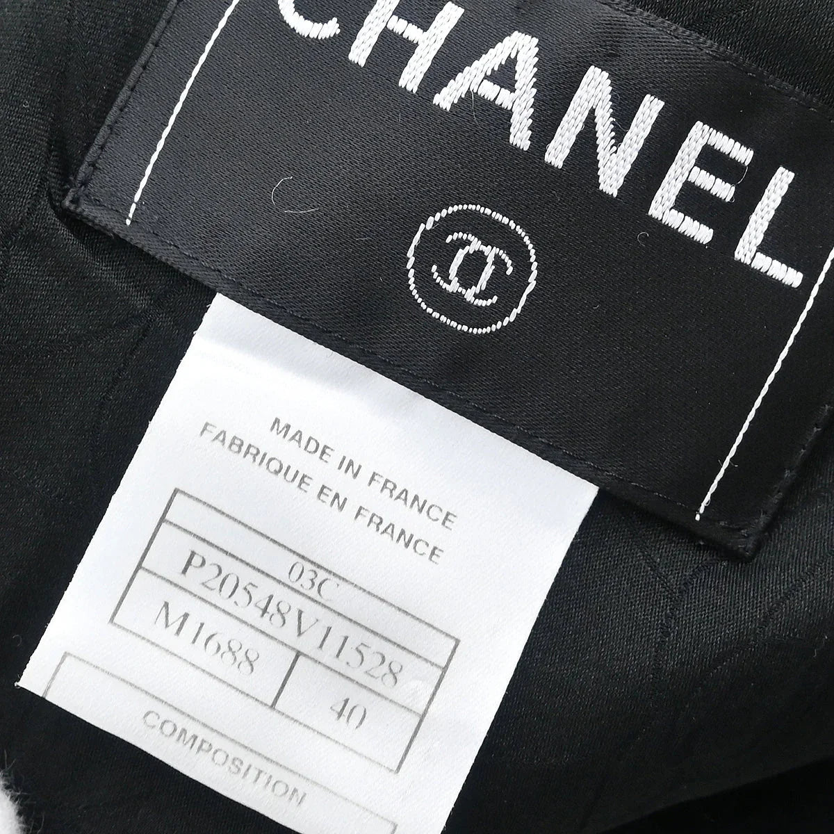 Chanel 2003 Jacket Black #40