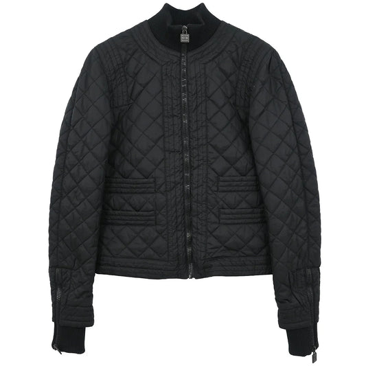 Chanel 2005 Sport Line Zip Up Jacket Black #36