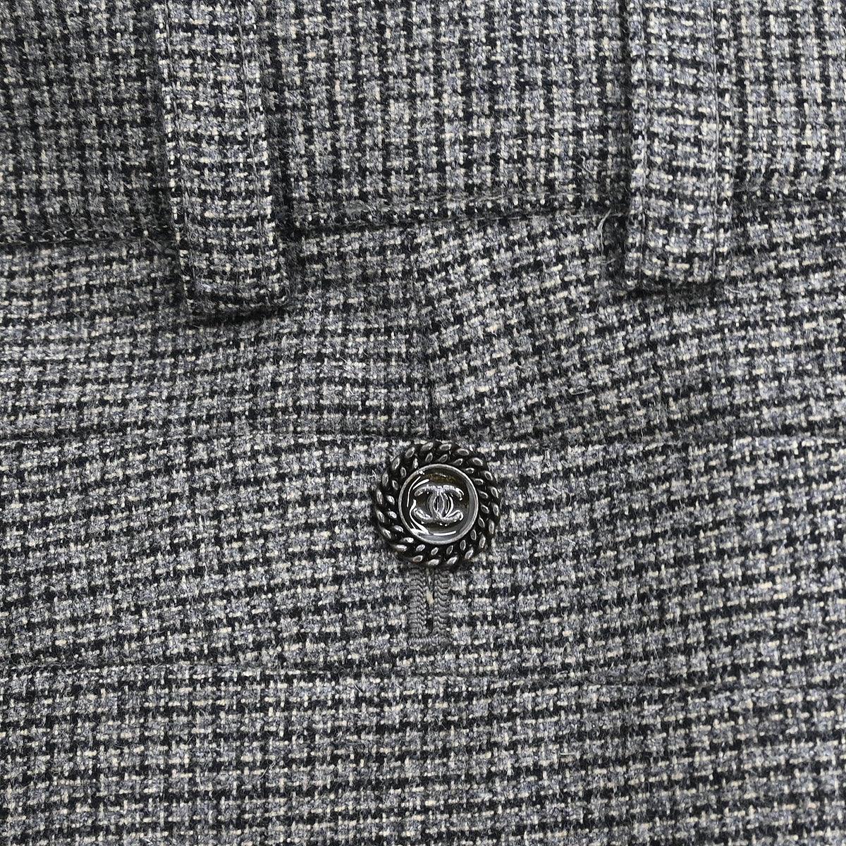 Chanel 2005 Long Pants Gray #38