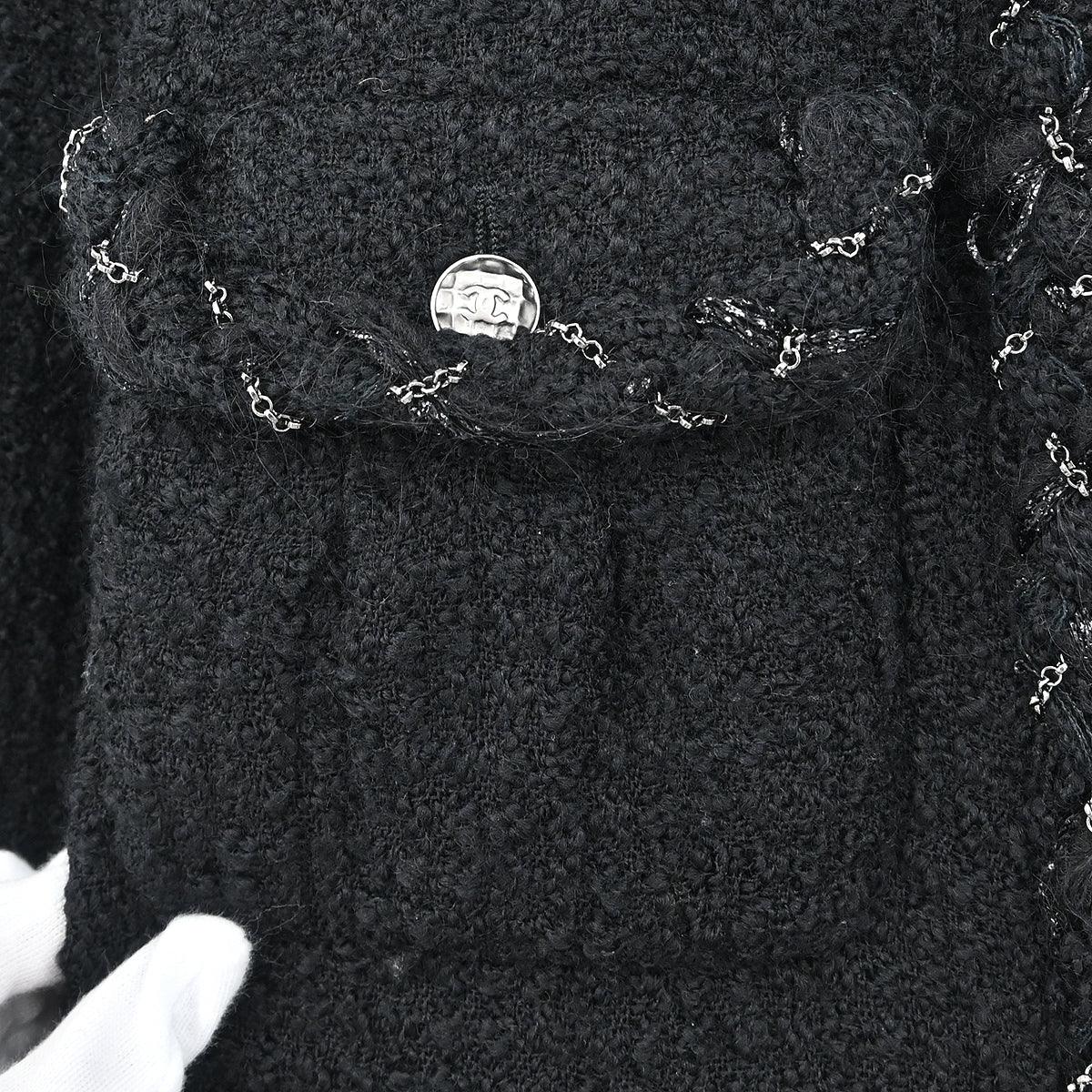 Chanel 2007 Single Breasted Jacket Black #46