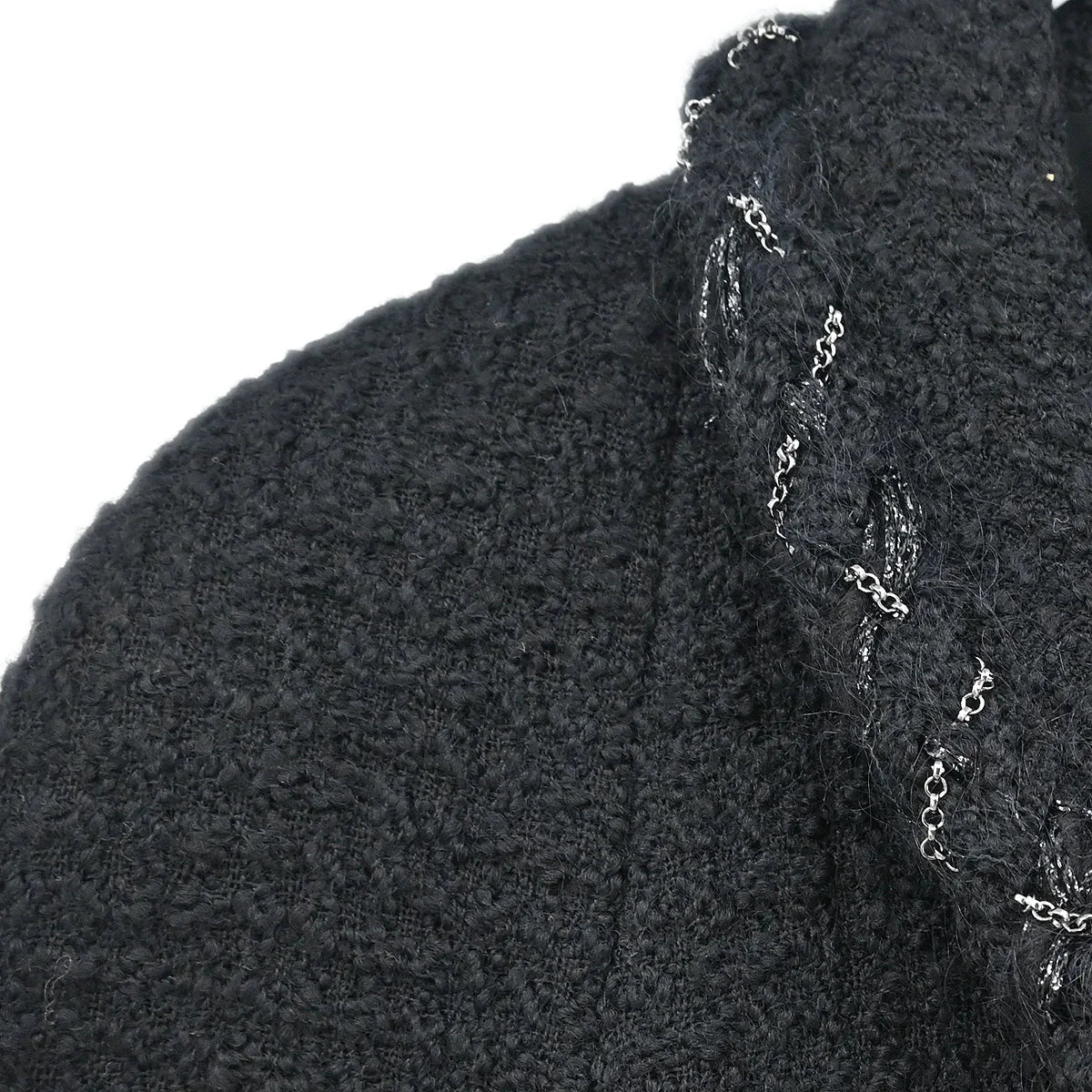 Chanel 2007 Single Breasted Jacket Black #46