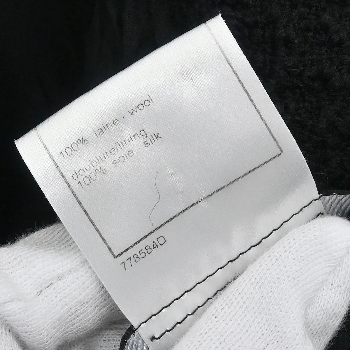 Chanel 2007 Single Breasted Jacket Black #46