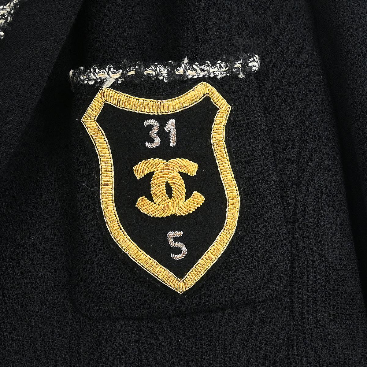 Chanel 2005 Black & White "Devil Wears Prada" Jacket #42