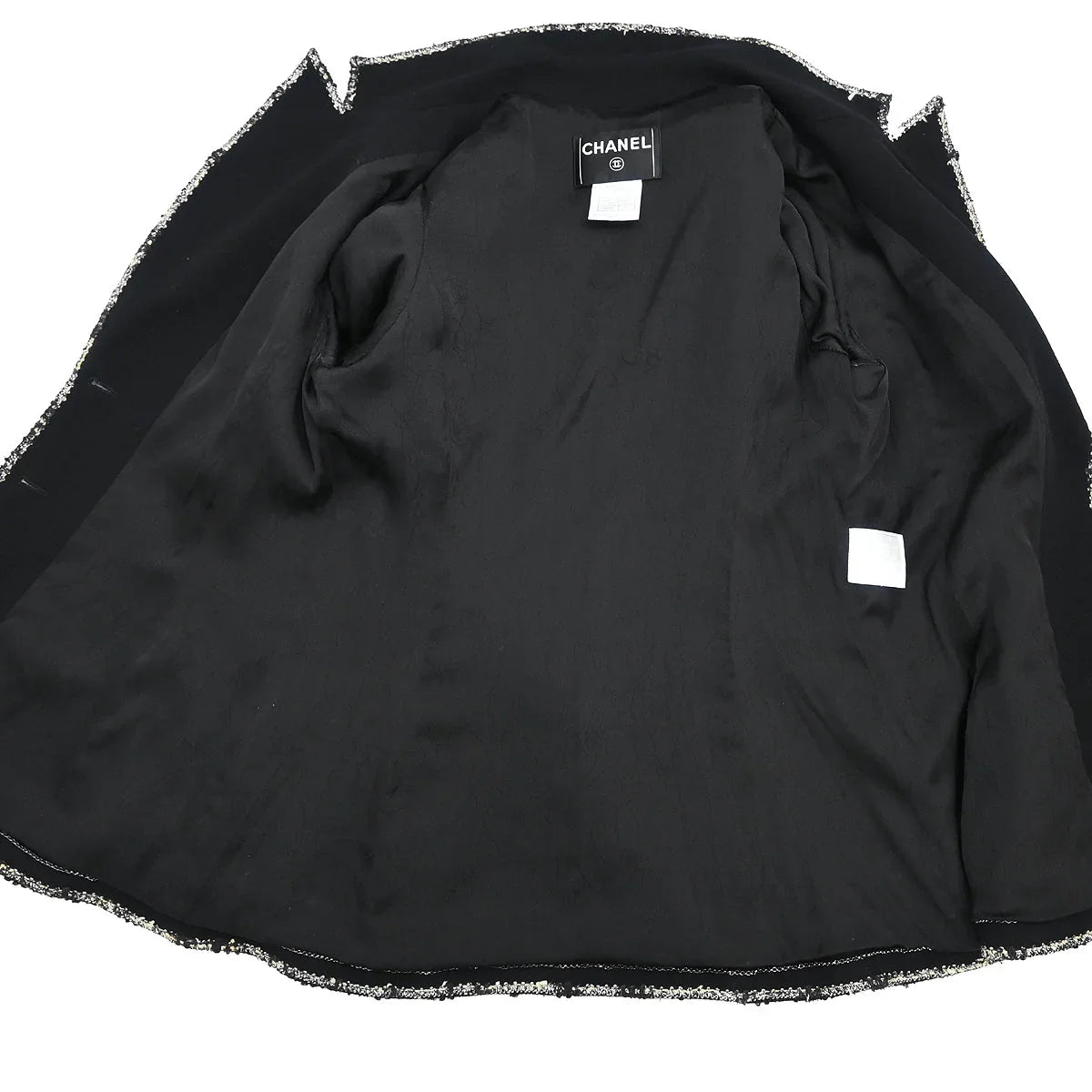 Chanel 2005 Black & White "Devil Wears Prada" Jacket #42