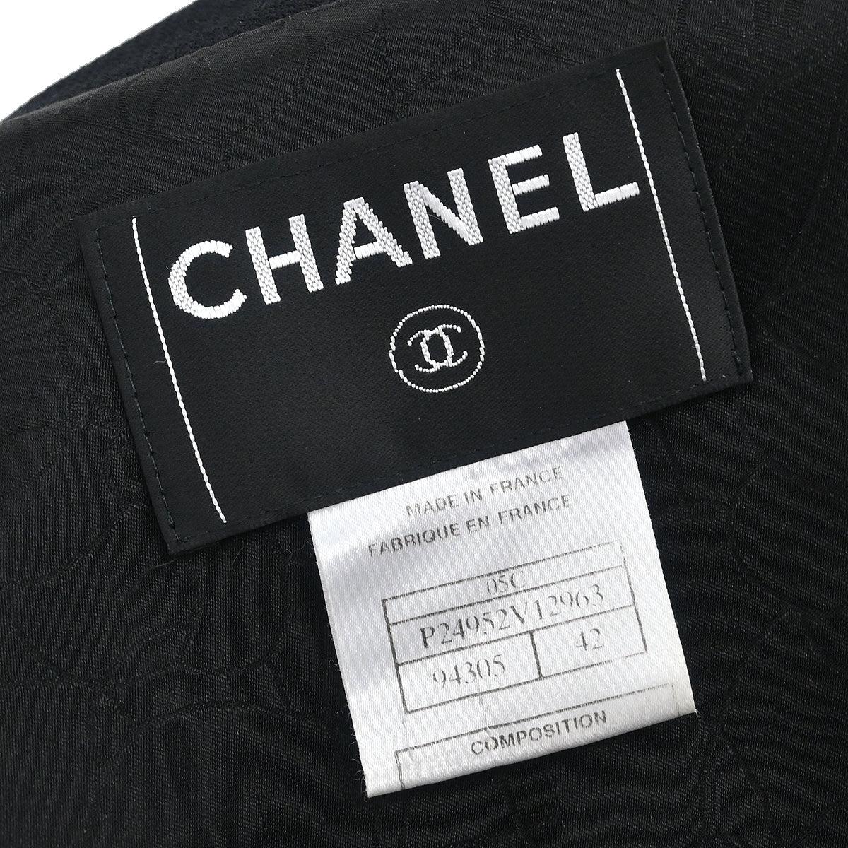 Chanel 2005 Black & White "Devil Wears Prada" Jacket #42