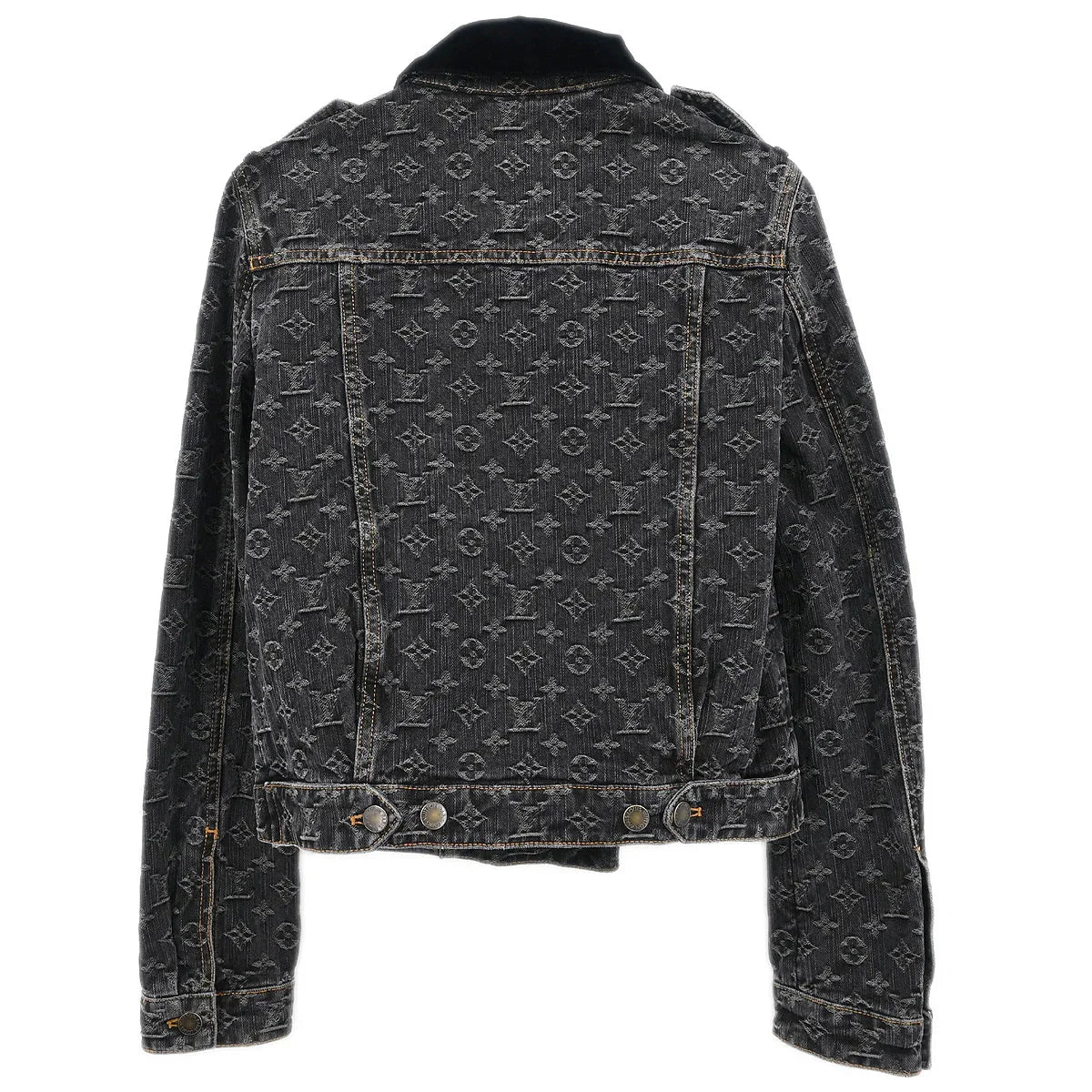 Louis Vuitton 2007 Denim Jacket Gray #36