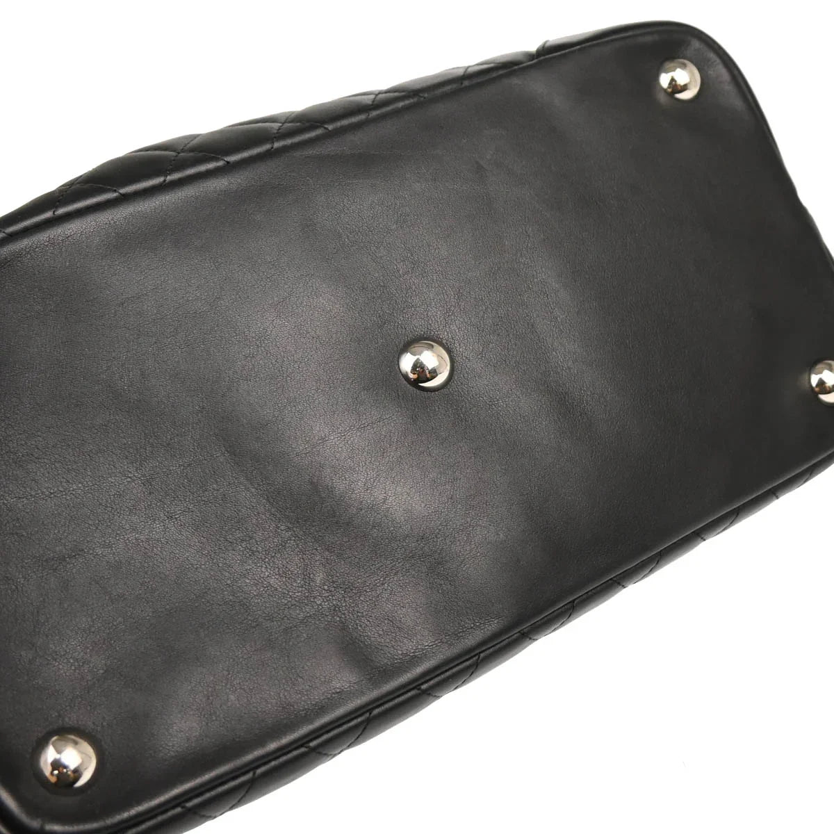 Chanel 2008-2009 Black Calfskin Cambon Ligne Tote Handbag
