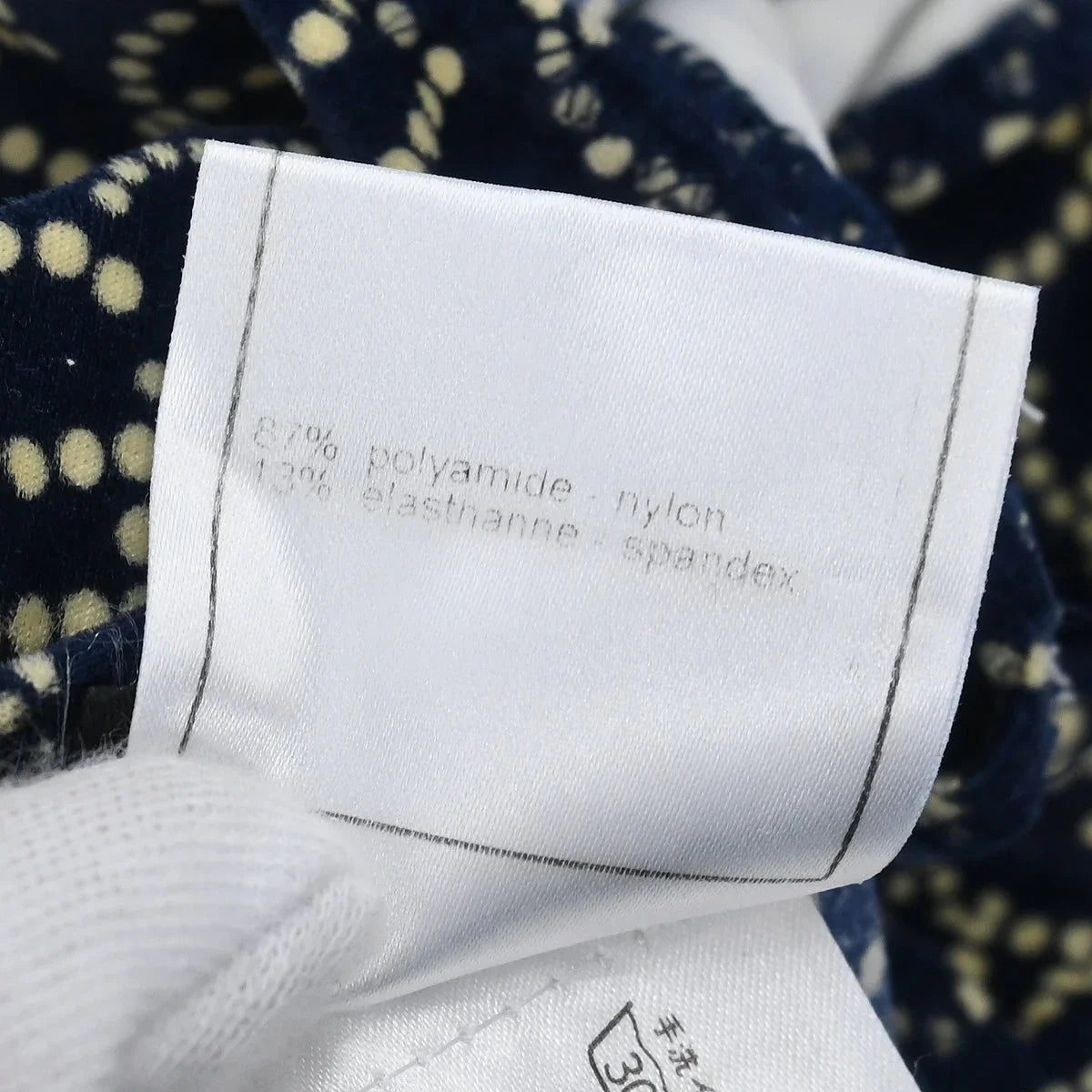 Chanel 2006 Swimsuit Bikini Navy #34