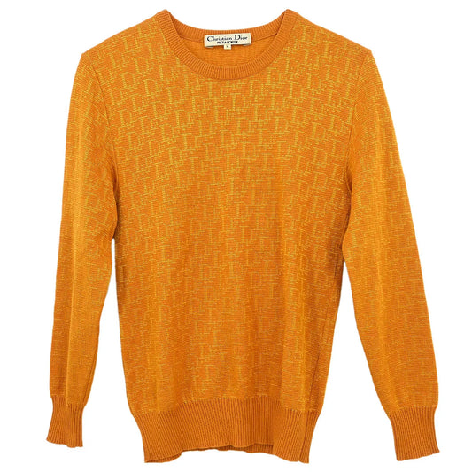 Christian Dior Top Sweater Trotter Light Brown #M