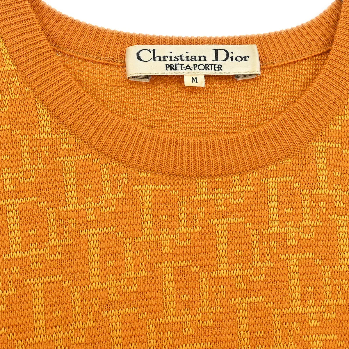 Christian Dior Top Sweater Trotter Light Brown #M