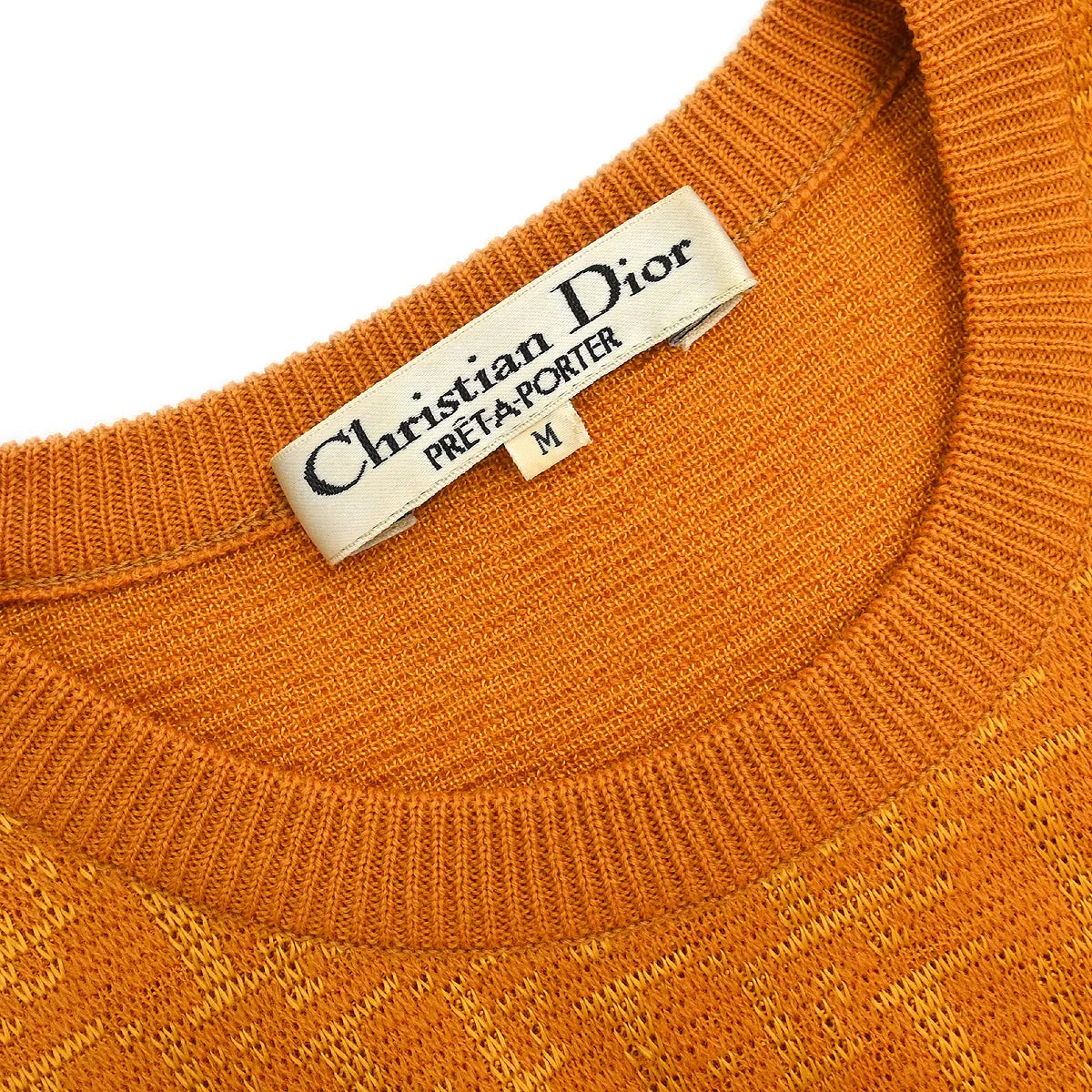 Christian Dior Top Sweater Trotter Light Brown #M