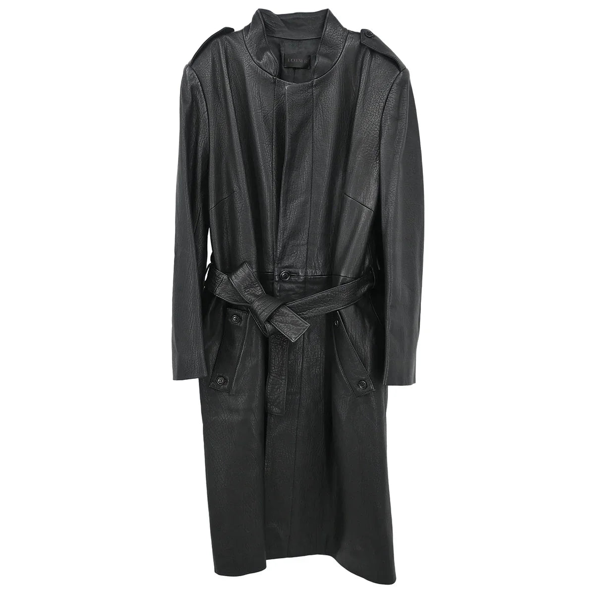 Loewe Lambskin Coat Black #40
