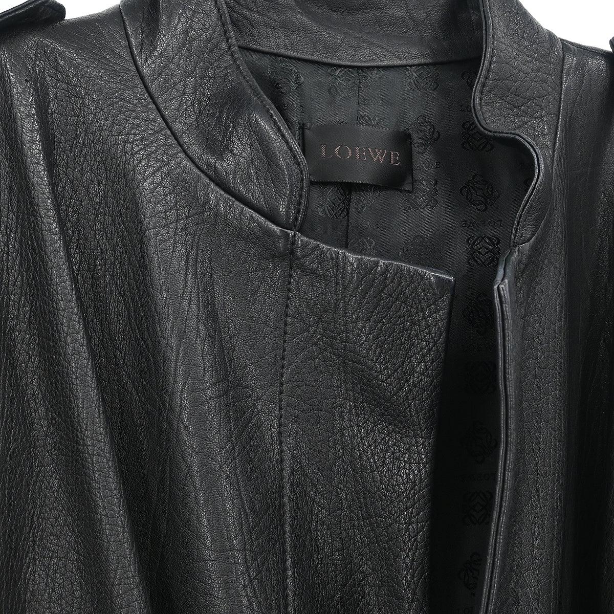 Loewe Lambskin Coat Black #40