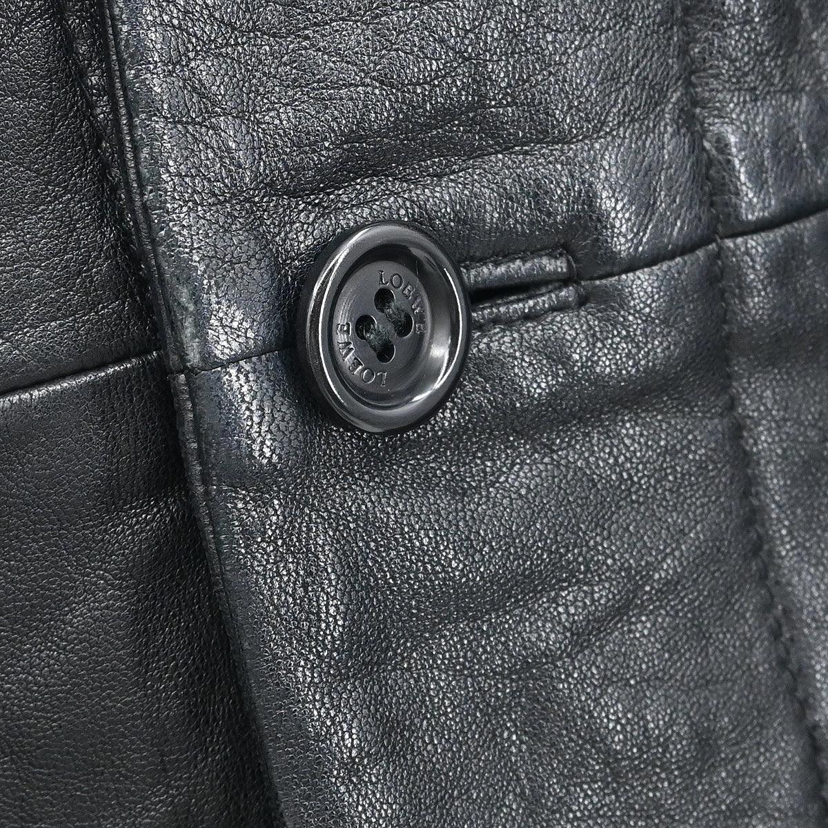 Loewe Lambskin Coat Black #40