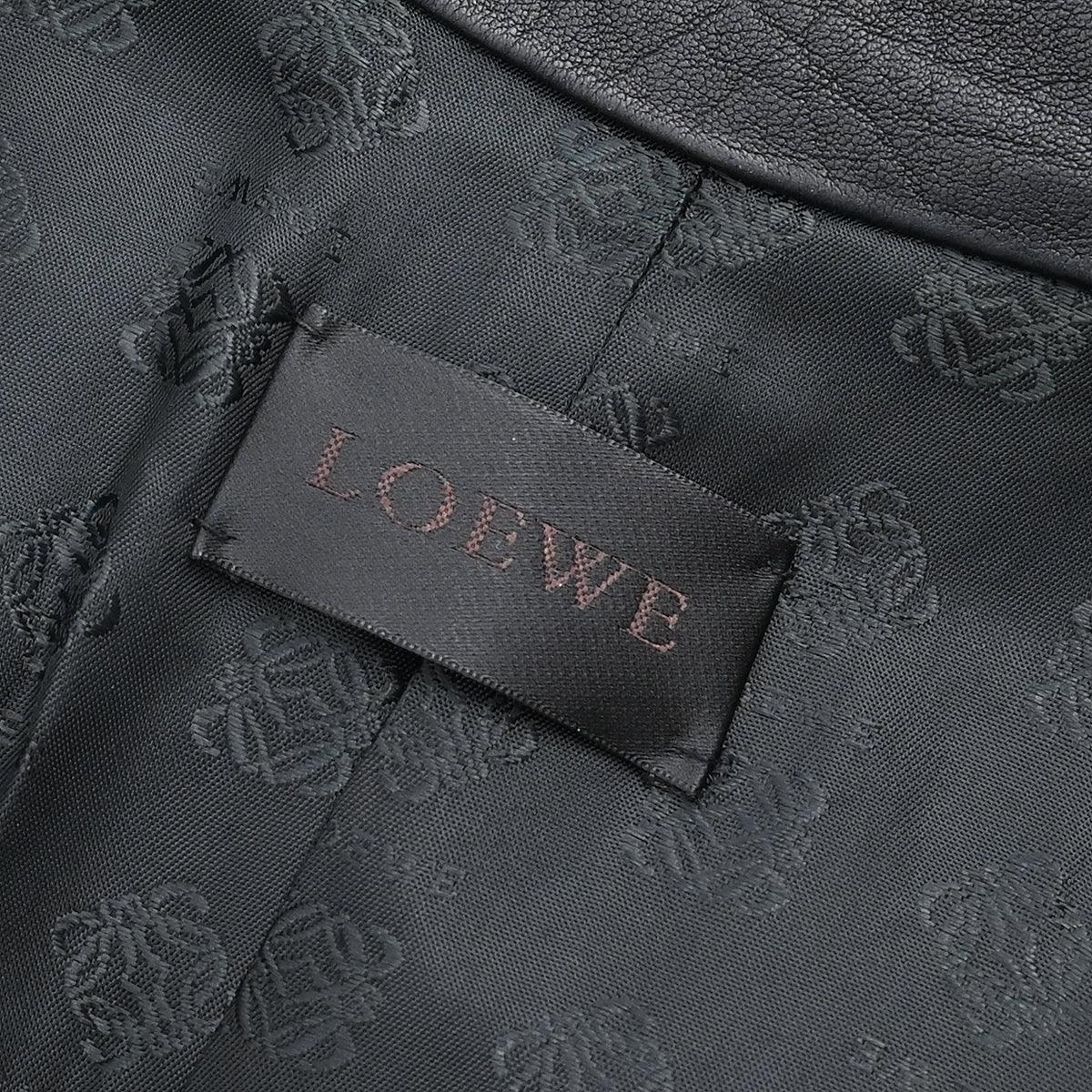 Loewe Lambskin Coat Black #40