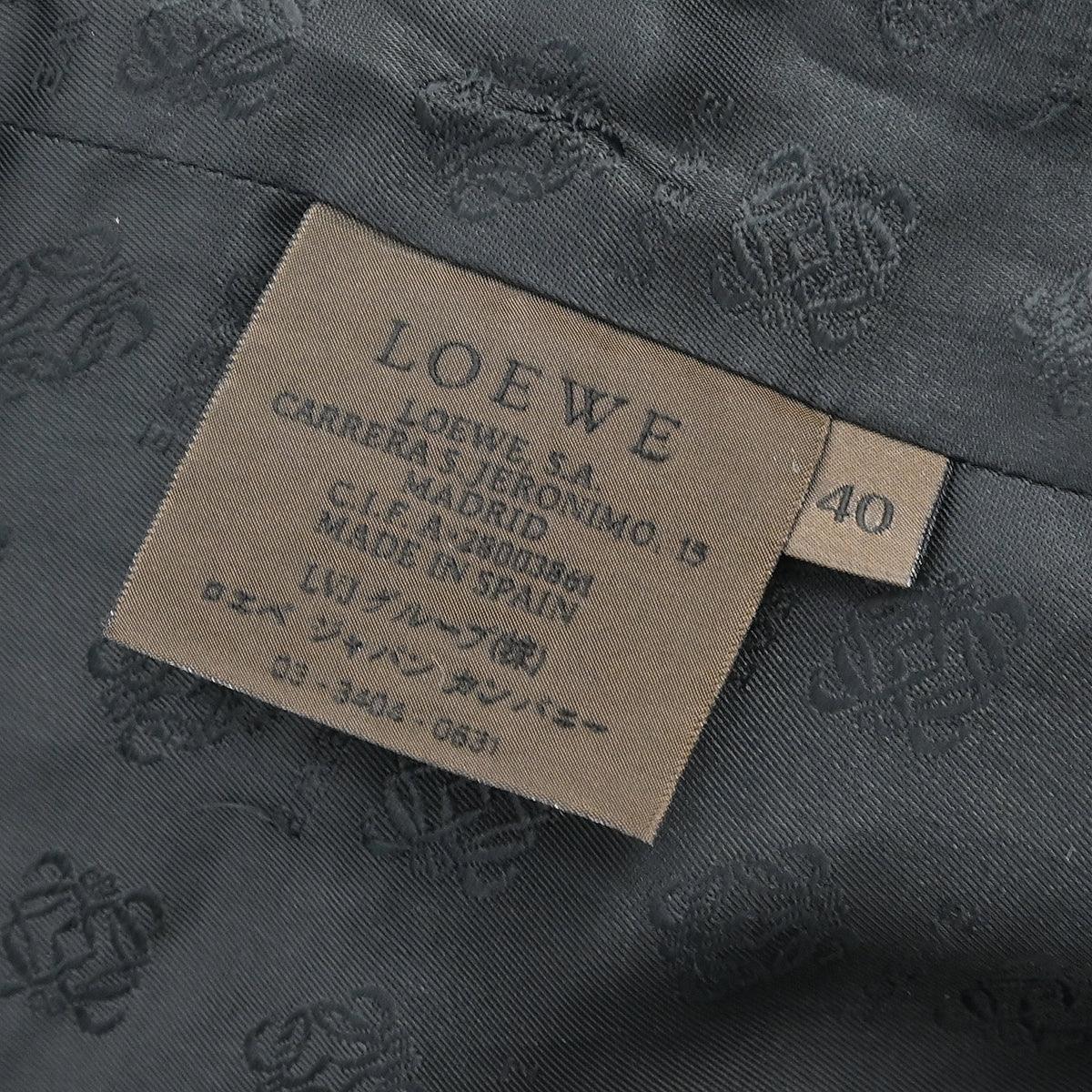 Loewe Lambskin Coat Black #40