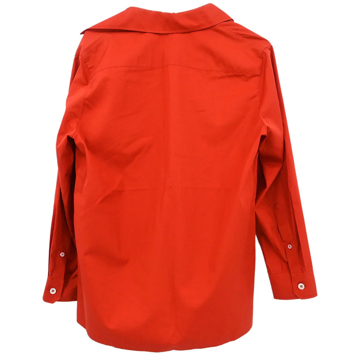 Hermes Shirt Blouse Vermilion Red #34