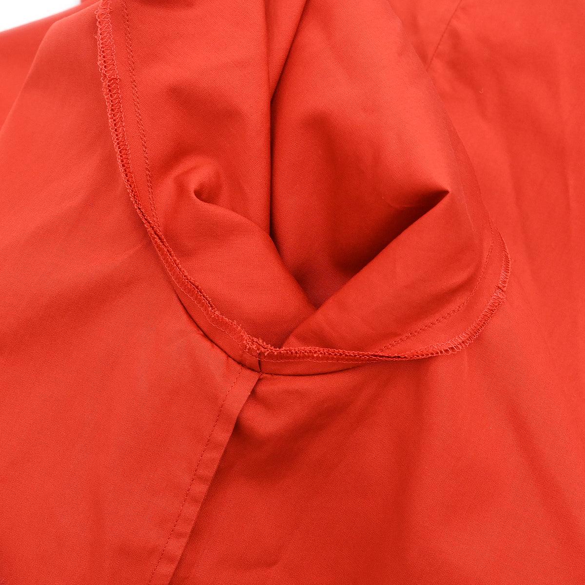 Hermes Shirt Blouse Vermilion Red #34