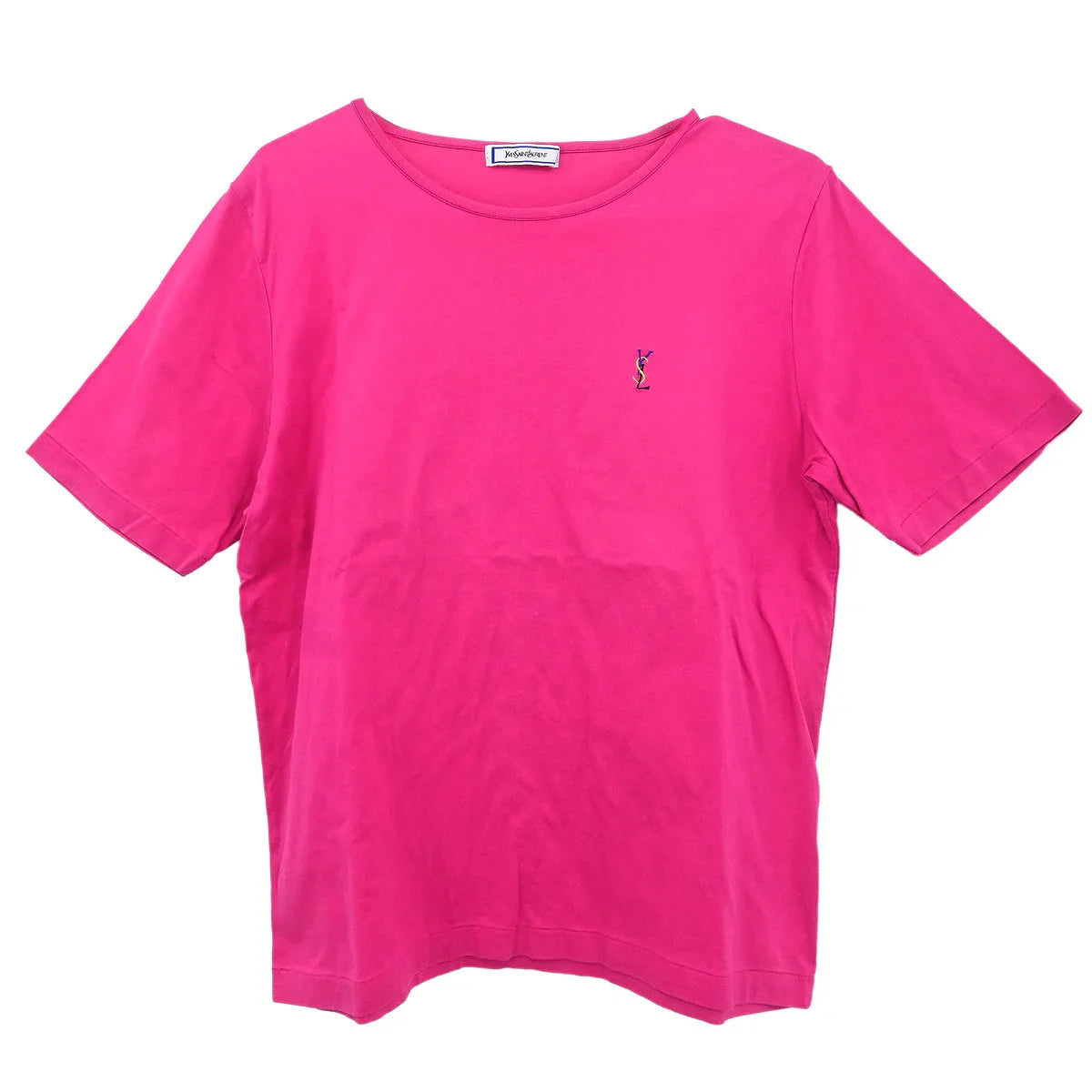 Yves Saint Laurent T-shirt Top Pink #M