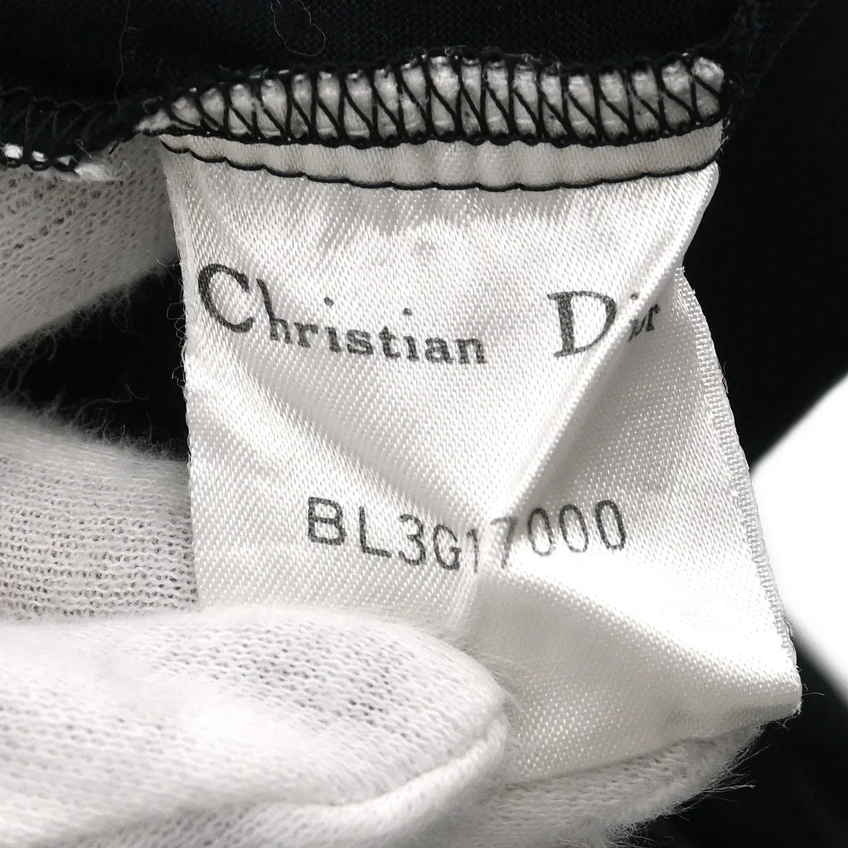 Christian Dior Sleeveless Tank Top Black #S