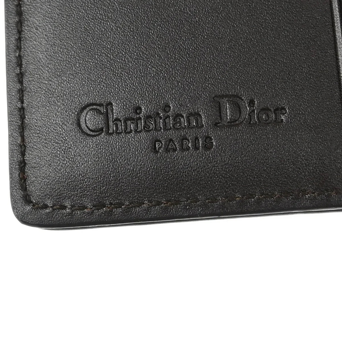Christian Dior Brown Romantic Trotter Wallet