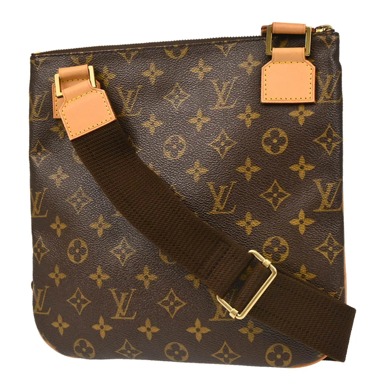 Louis Vuitton 2005 Monogram Pochette Bosphore Shoulder Bag M40044