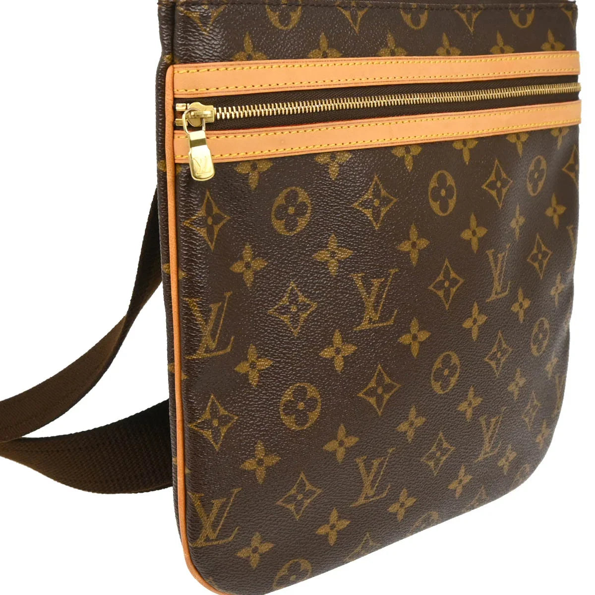 Louis Vuitton 2005 Monogram Pochette Bosphore Shoulder Bag M40044