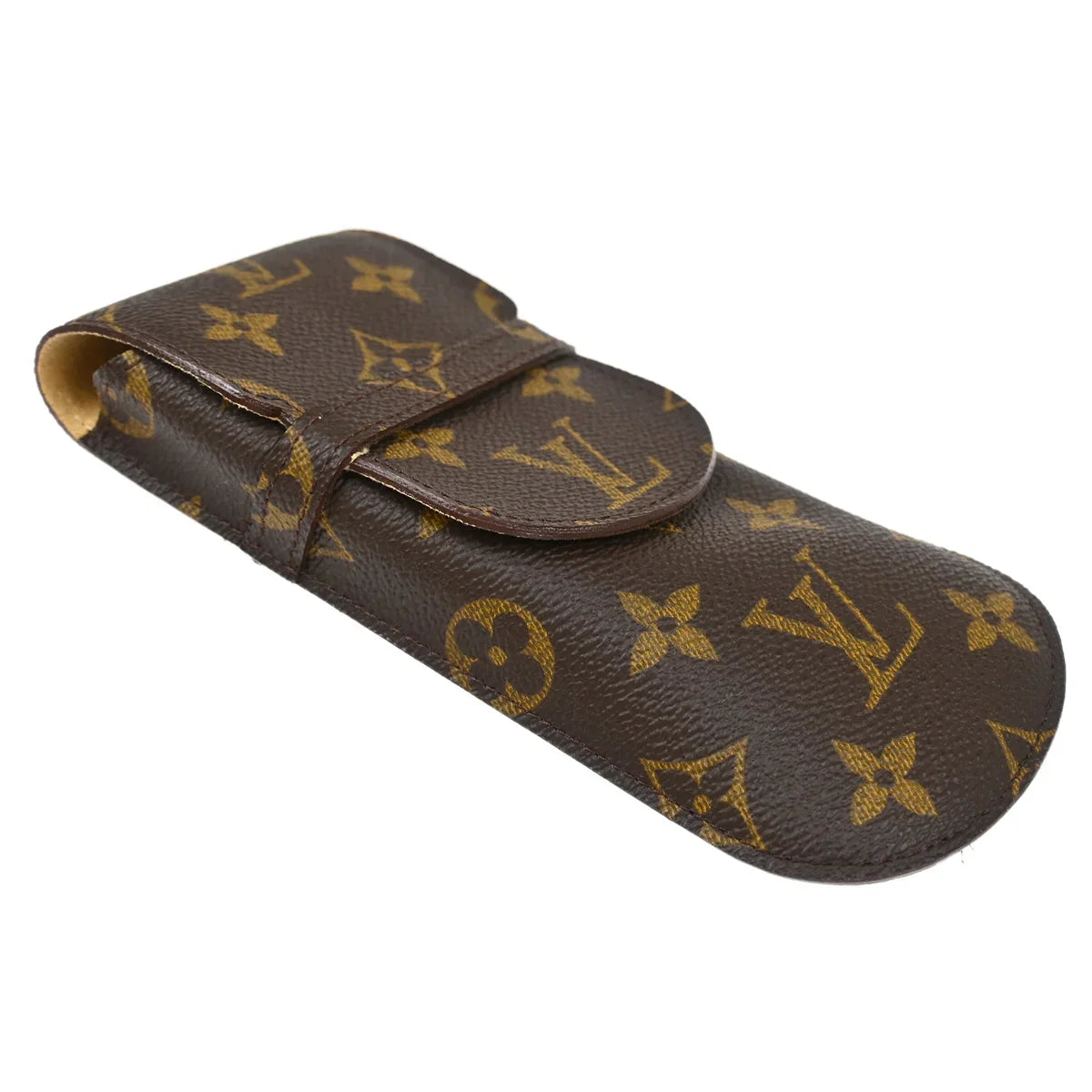 Louis Vuitton 1999 Monogram Etui Lunettes Glasses Cas M62970 Small Good