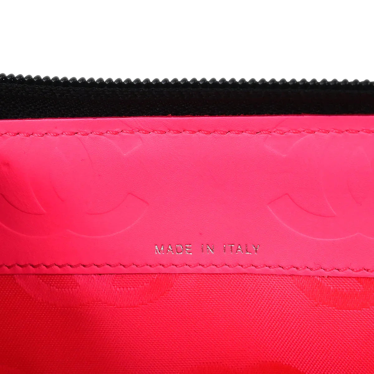 Chanel 2005-2006 Black Calfskin Cambon Ligne Long Wallet