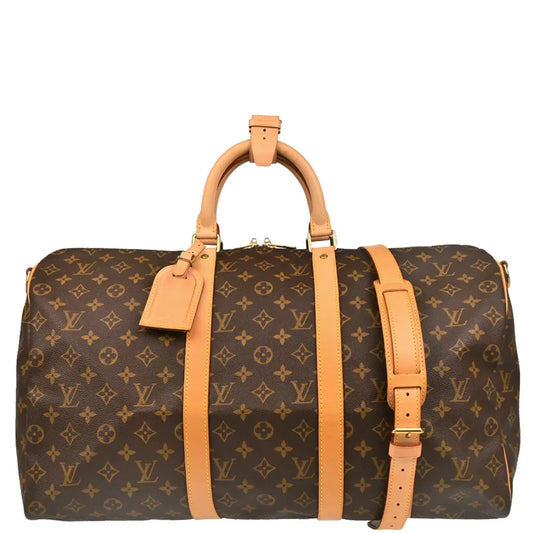 Louis Vuitton 1998 Monogram Keepall Bandouliere 50 Duffle Bag M41416