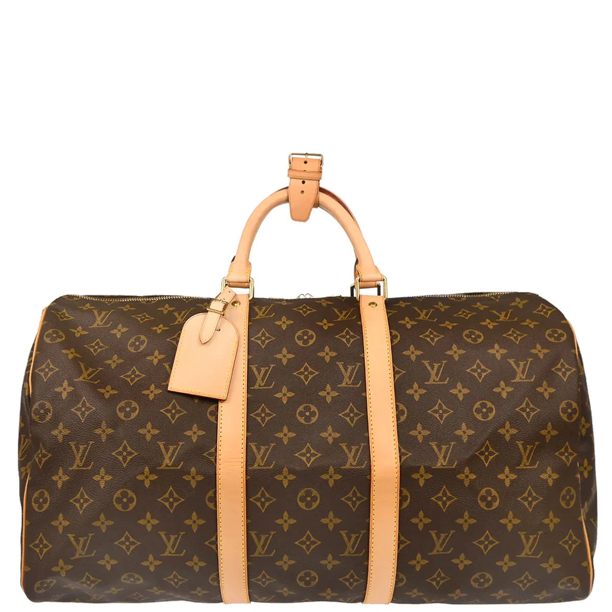 Louis Vuitton 2002 Monogram Keepall 50 Duffle Travel Handbag M41426