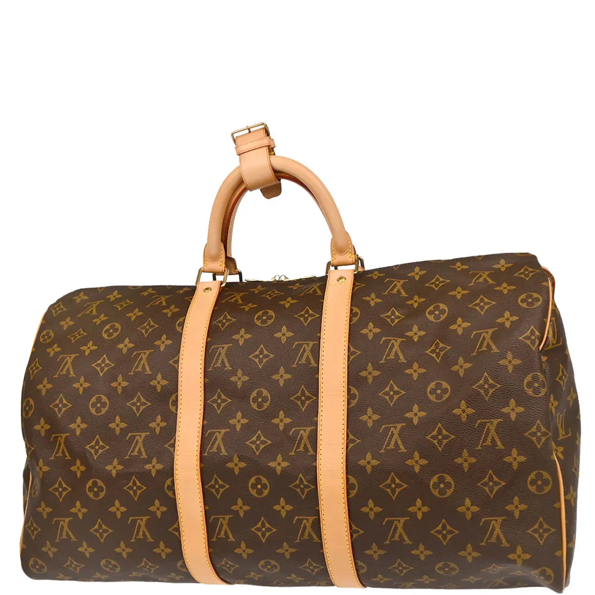 Louis Vuitton 2002 Monogram Keepall 50 Duffle Travel Handbag M41426