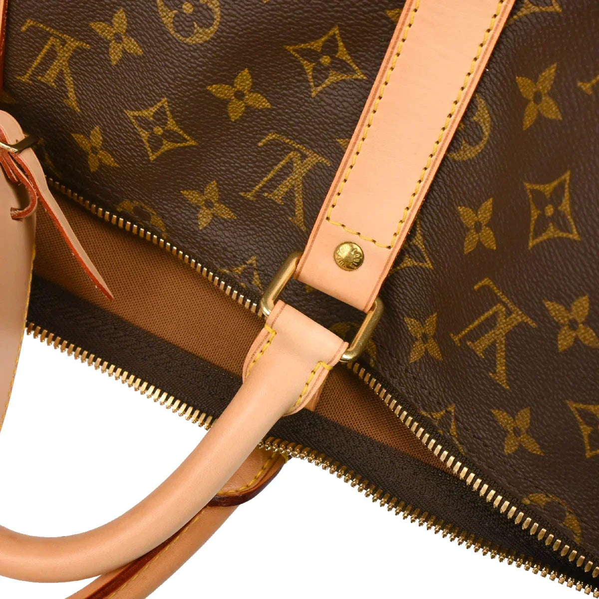 Louis Vuitton 2002 Monogram Keepall 50 Duffle Travel Handbag M41426